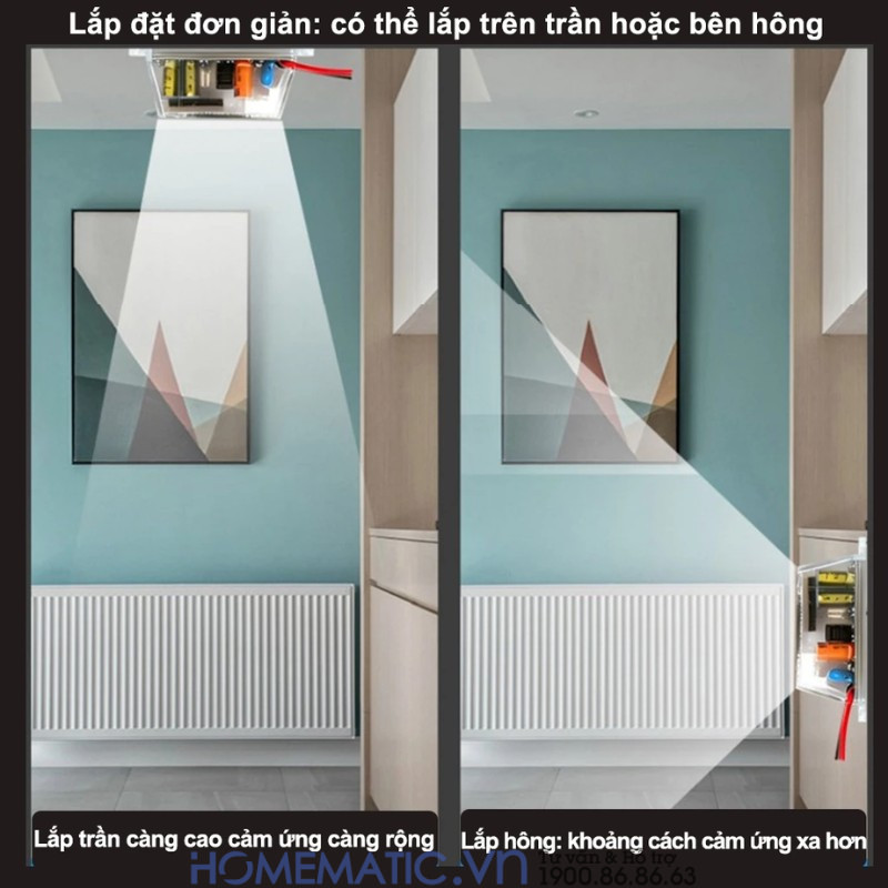 Cảm Biến Hiện Diện Radar Milimet 24g Siêu Nhạy Ms680-ra Cảm Biến Hiện Diện Radar Milimet 24g Siêu Nhạy Ms680-ra