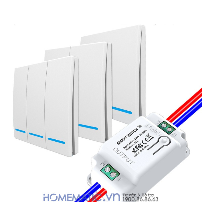 Công Tắc Không Dây Dán Tường Whk01-rb3