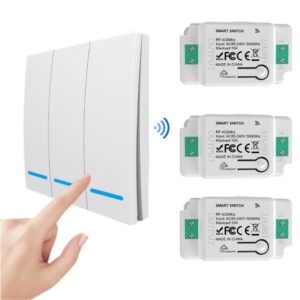 Công Tắc Không Dây Dán Tường Whk01-rb3