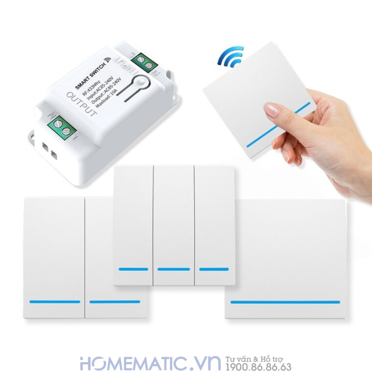 Công Tắc Không Dây Dán Tường Whk01-rb3