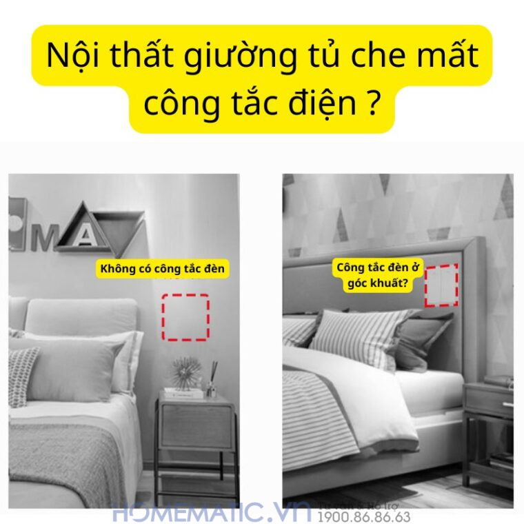 Công Tắc Không Dây Dán Tường Whk01-rb3
