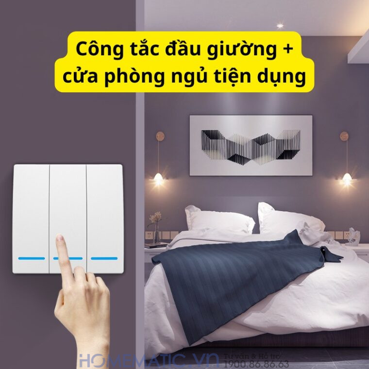 Công Tắc Không Dây Dán Tường Whk01-rb3