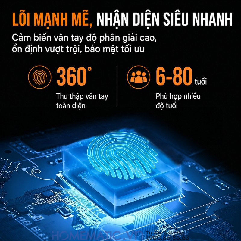 Ổ Khóa Vân Tay Cửa Cổng Chống Nước Càng 8mm Exsmith P04 Ổ Khóa Vân Tay Cửa Cổng Chống Nước Càng 8mm Exsmith P04