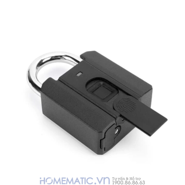 Ổ Khóa Vân Tay Cửa Cổng Chống Nước Càng 8mm Exsmith P04