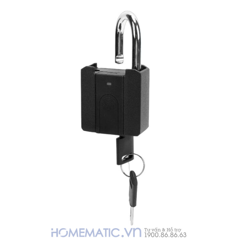 Ổ Khóa Vân Tay Cửa Cổng Chống Nước Càng 8mm Exsmith P04