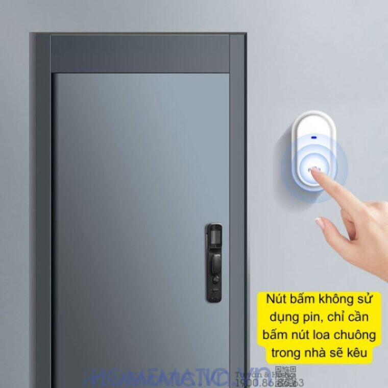Chuông Cửa Không Dây Không Pin Jbm09
