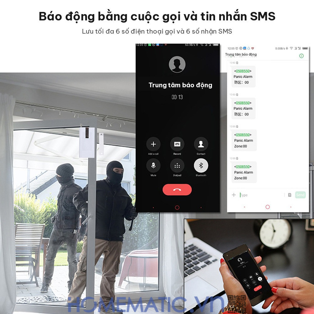 Bộ thiết bị chống trộm báo qua điện thoại dùng sim 4G +wifi Amos AM-GSM74 báo động bằng cuộc gọi và SMS Bộ thiết bị chống trộm báo qua điện thoại dùng sim 4G +wifi Amos AM-GSM74 báo động bằng cuộc gọi và SMS
