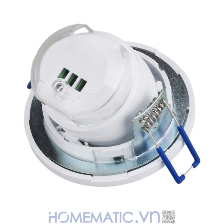 Cảm biến hiện diện âm trần Homematic MS680 HPS mặt sau cầu đấu dây