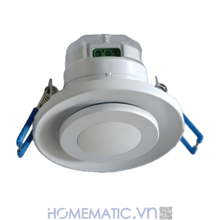 Cảm biến hiện diện âm trần Homematic MS680 HPS góc nghiêng