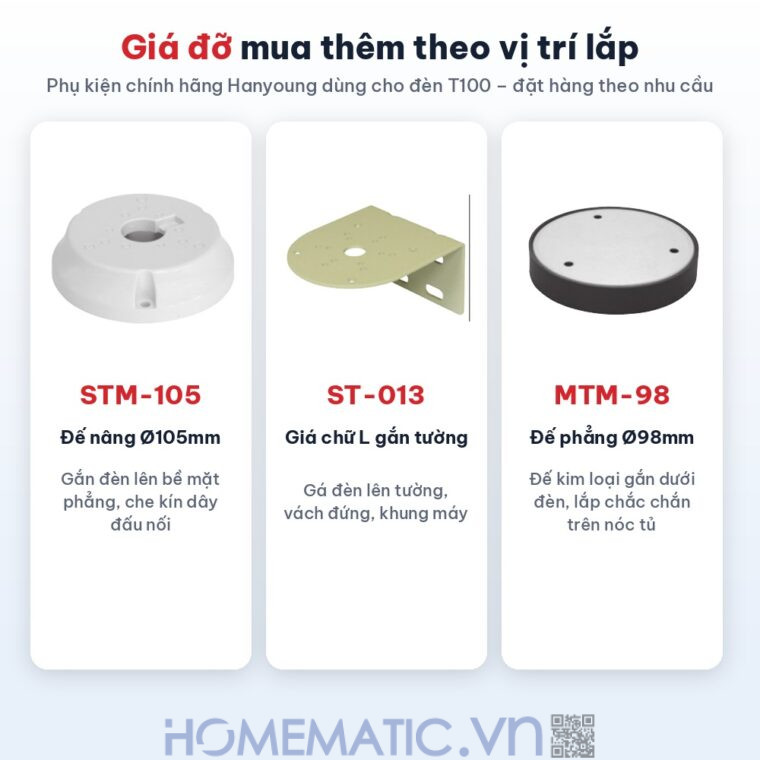 Đèn xoay cảnh báo Hanyoung T100 220V có còi giá đỡ mua thêm Đèn xoay cảnh báo Hanyoung T100 220V có còi giá đỡ mua thêm