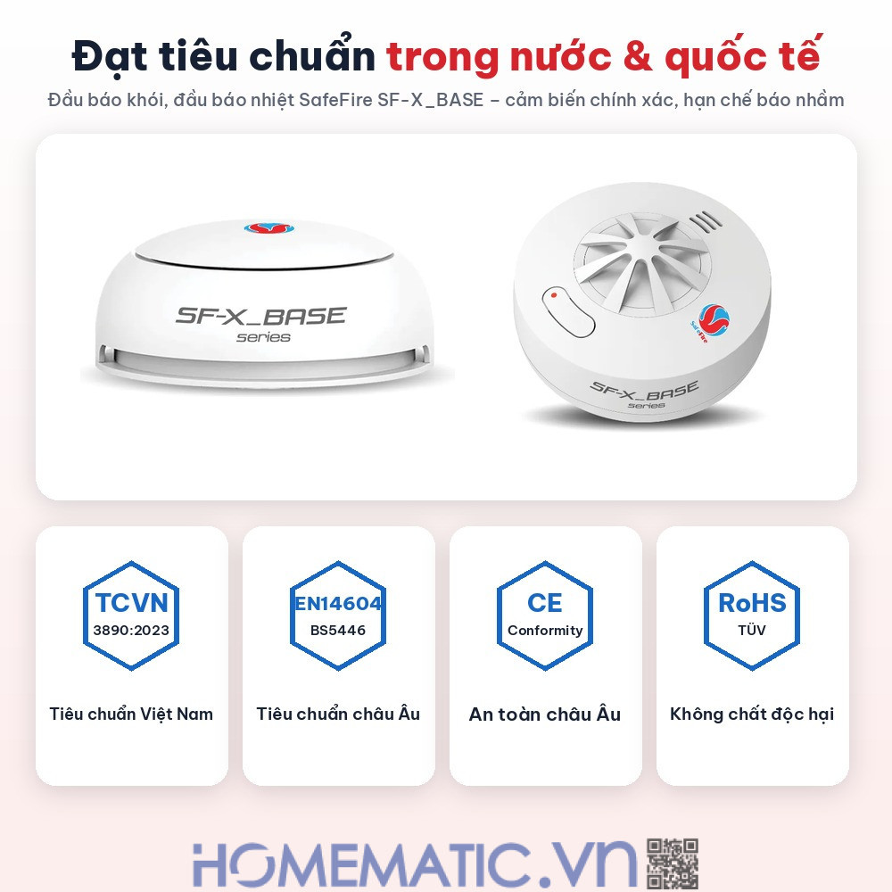 Hệ thống báo cháy không dây wifi gia đình Safefire SFX hỗ trợ đầu báo chuỗi liên hoàn đạt tiêu chuẩn TCVN 3890 EN14604 Hệ thống báo cháy không dây wifi gia đình Safefire SFX hỗ trợ đầu báo chuỗi liên hoàn đạt tiêu chuẩn TCVN 3890 EN14604